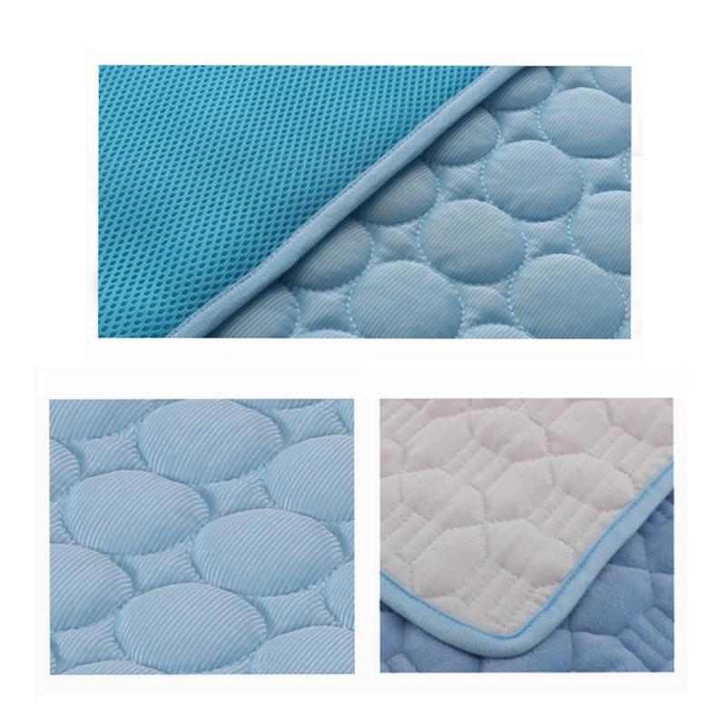 Pet Cooling Mat – Ice Silk Summer Bed for Dogs & Cats | Breathable, Soft, and Portable Cool Nest Pad