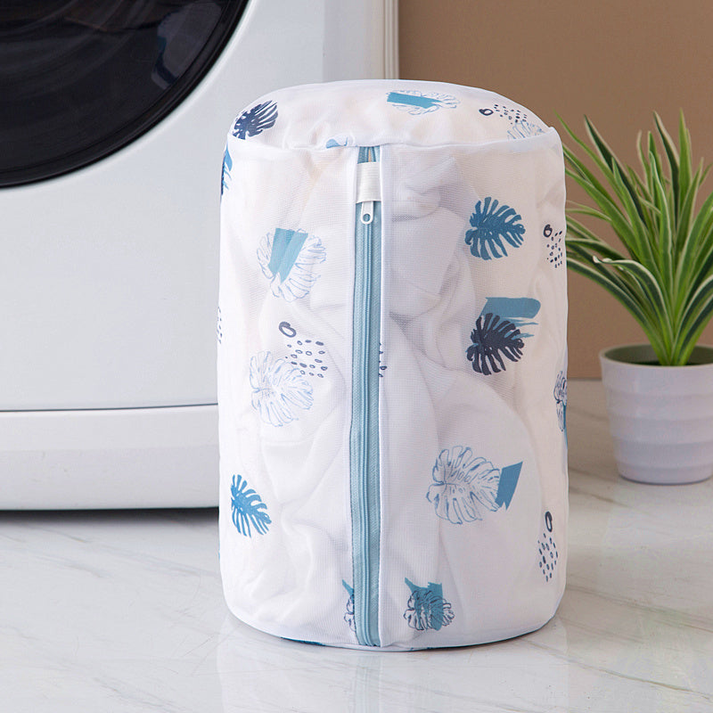 Printed Polyester Mesh Laundry Bag – Durable Breathable Wash Bag for Clothes