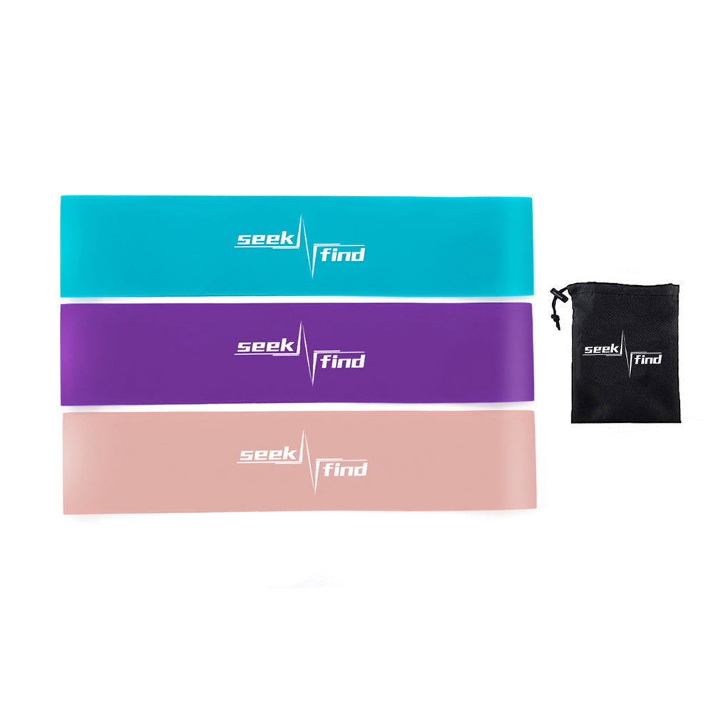 Resistance Band Set for Yoga & Fitness – Multi-Level Exercise Bands with Carry Bag