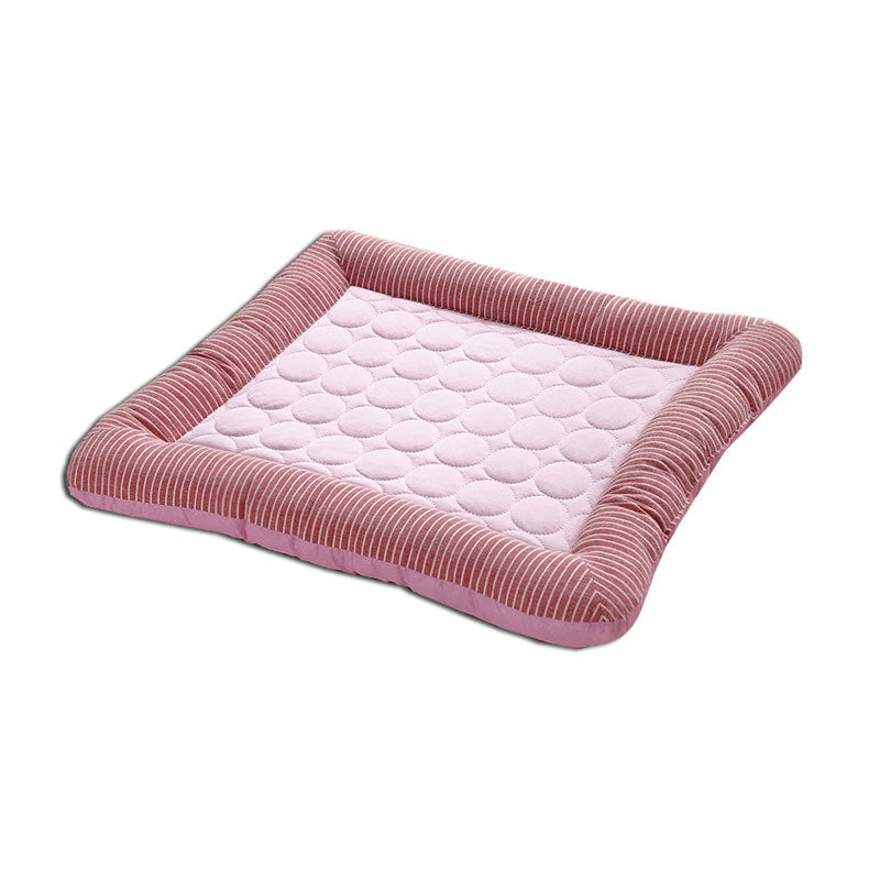 Pet Cooling Pad for Dogs & Cats – Soft Ice Silk Summer Bed Mat, Breathable & Lightweight Blanket for Cool Sleeping