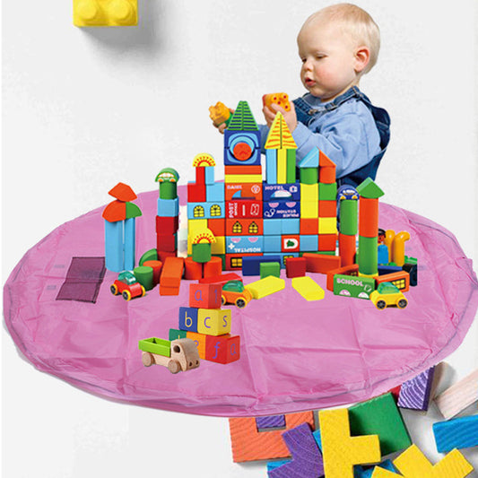 Extra Large Outdoor Picnic & Play Mat – Foldable Blanket with Quick Storage Drawstring Bag for Baby Toys & Travel