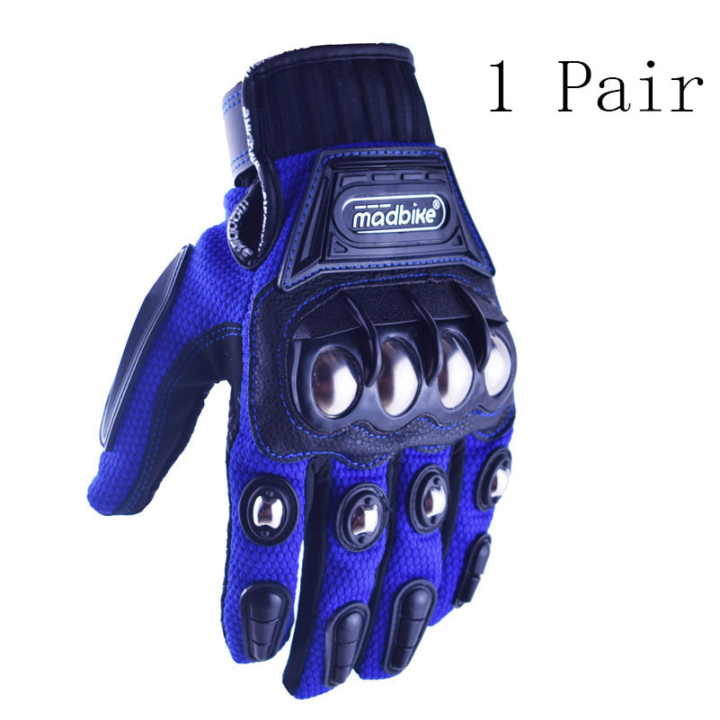 Alloy-Protected Off-Road Motorcycle Gloves – High-Performance Riding Gear
