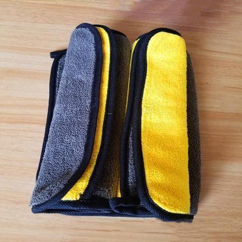 Dual-Sided Two-Color Car Wash Towel – Ultra-Absorbent, Reusable Cleaning Cloth