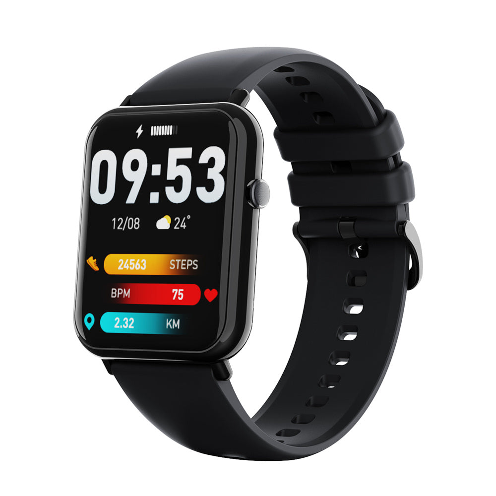 Smart Waterproof Watch – Fitness Tracker with Heart Rate Monitor & IP68 Rating