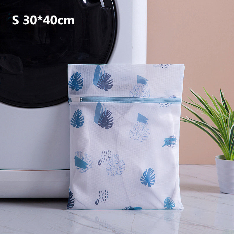 Printed Polyester Mesh Laundry Bag – Durable Breathable Wash Bag for Clothes