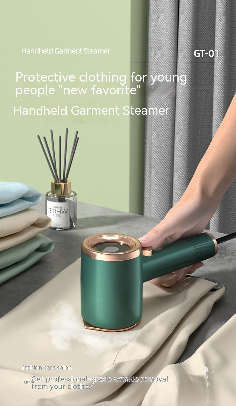 Mini Portable Handheld Garment Steamer – Fabric Steam Iron for Clothes, Travel & Home Use