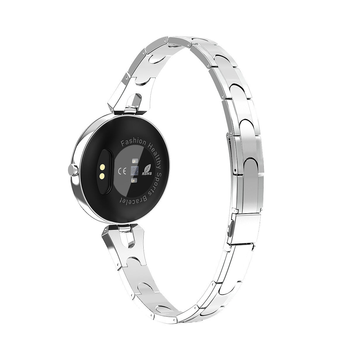 Women's Waterproof Smartwatch – Fashionable Fitness Tracker with Heart Rate Monitor & Sports Modes