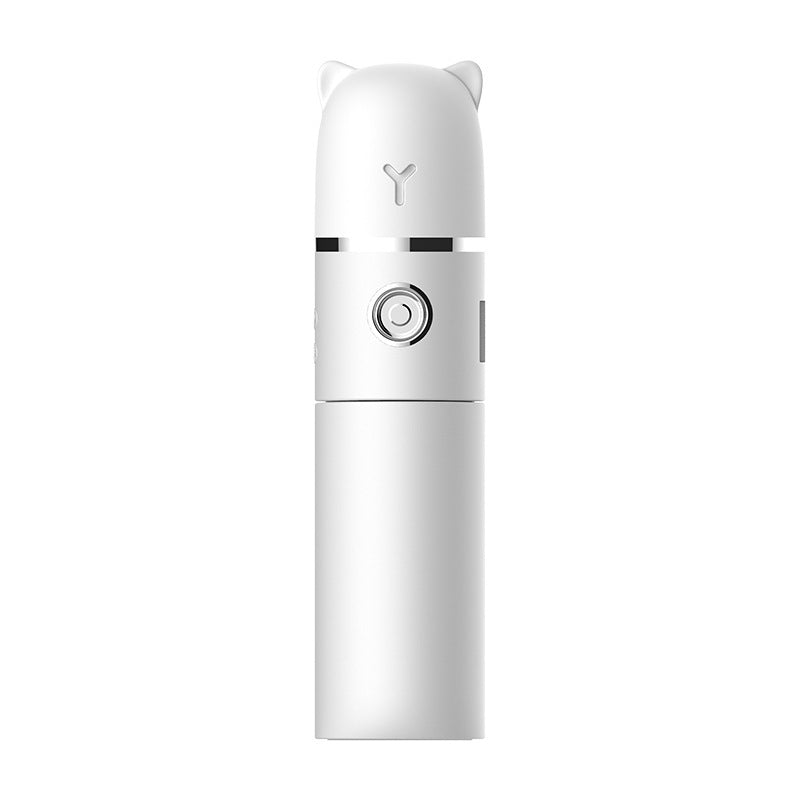 USB Rechargeable Mini Spray Fan – Portable Cooling Mist Fan, Small & Lightweight