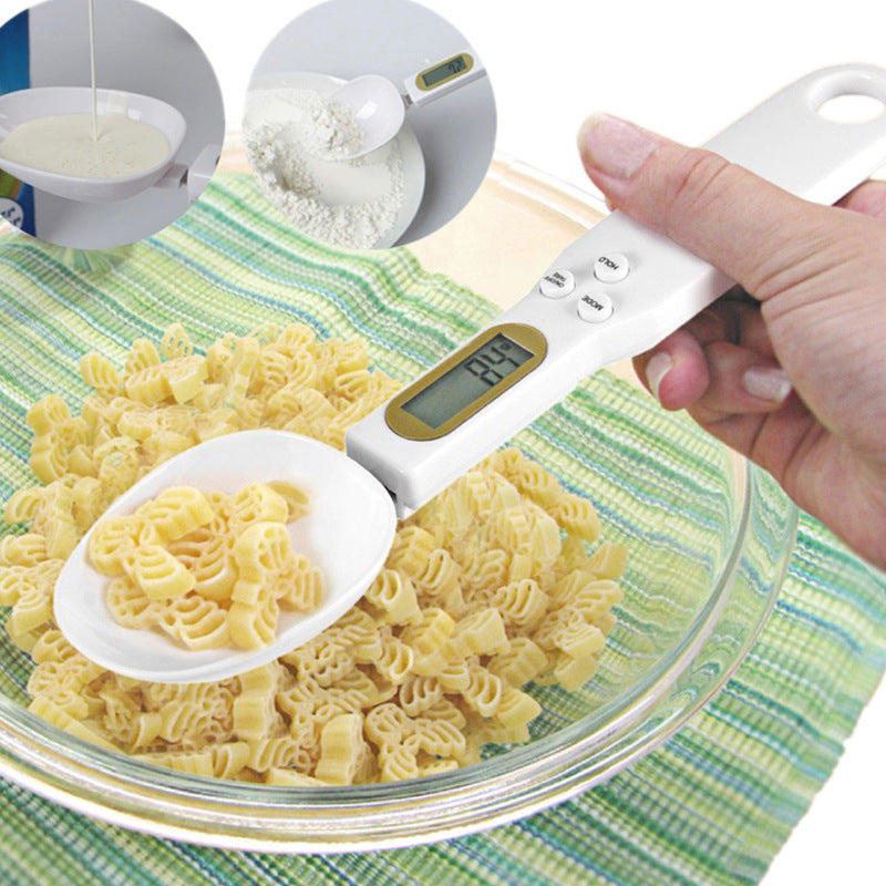 LCD Digital Measuring Spoon Scale – Precise Electronic Food & Coffee Weight Scale for Kitchen Use