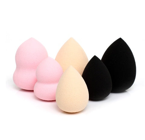 Wet & Dry Makeup Sponge – Water Drop Beauty Blender Puff for Foundation & Blending
