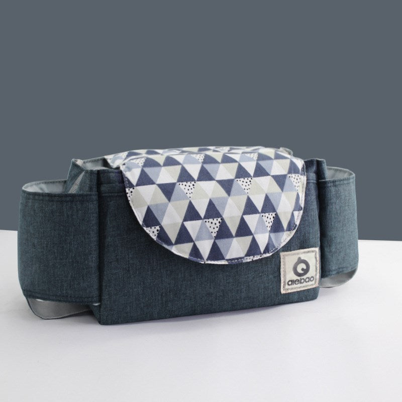 Multifunctional Waterproof Stroller Organizer – Mummy Bag for Baby Essentials, Travel & Outdoor Storage