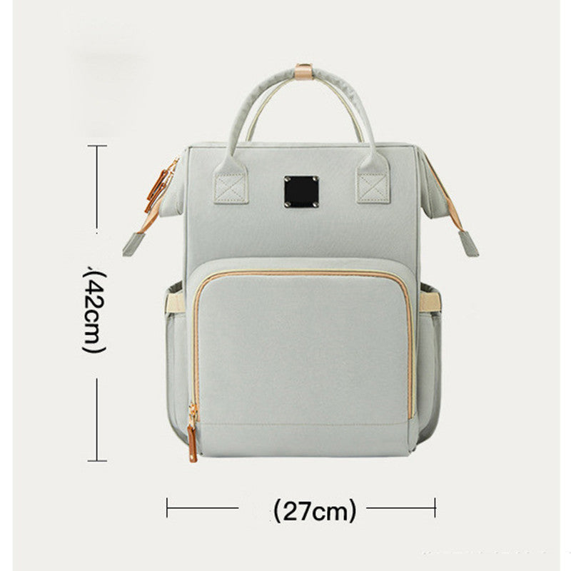 Women’s Fashion Baby Bag – Casual, Lightweight & Large-Capacity Handheld Diaper Tote