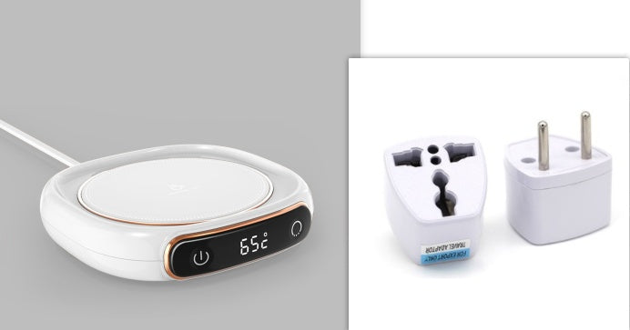 Smart Coffee Mug Warmer – USB Heating Coaster with Constant Temperature Control for Home & Office
