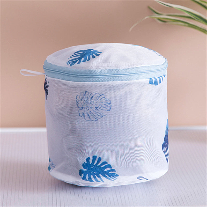 Printed Polyester Mesh Laundry Bag – Durable Breathable Wash Bag for Clothes