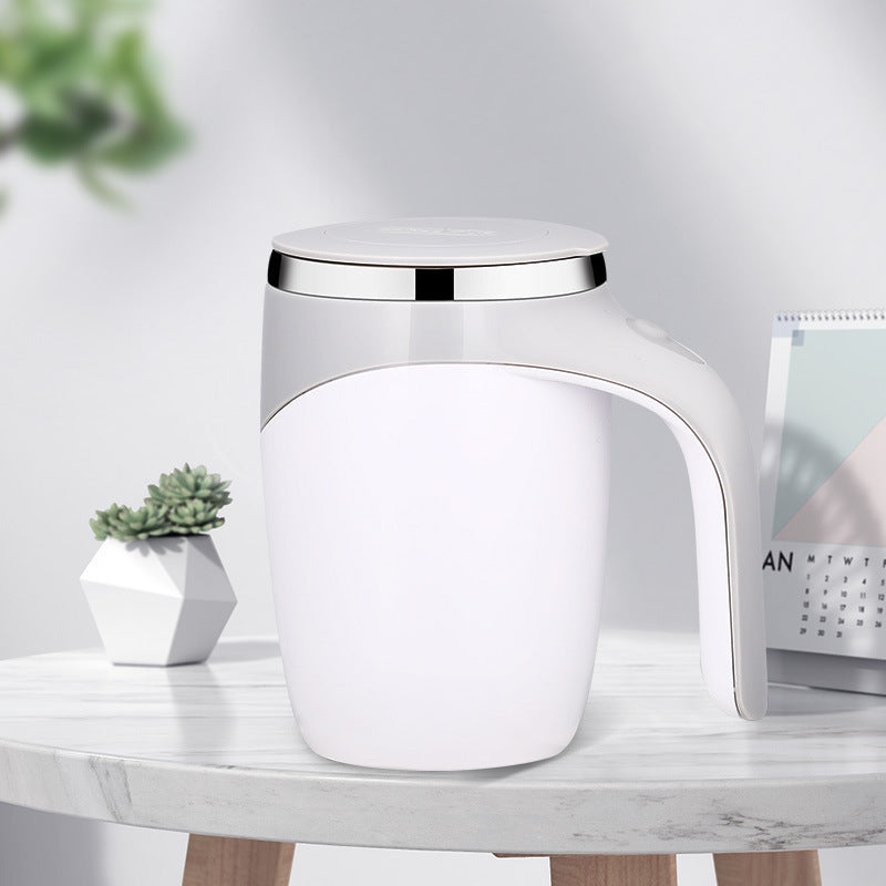Rechargeable Magnetic Self-Stirring Mug – Electric Automatic Mixing Coffee & Milkshake Cup