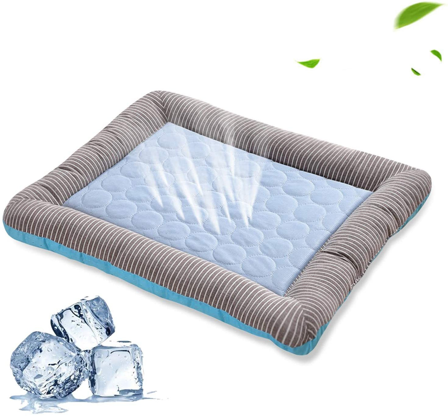 Pet Cooling Pad for Dogs & Cats – Soft Ice Silk Summer Bed Mat, Breathable & Lightweight Blanket for Cool Sleeping