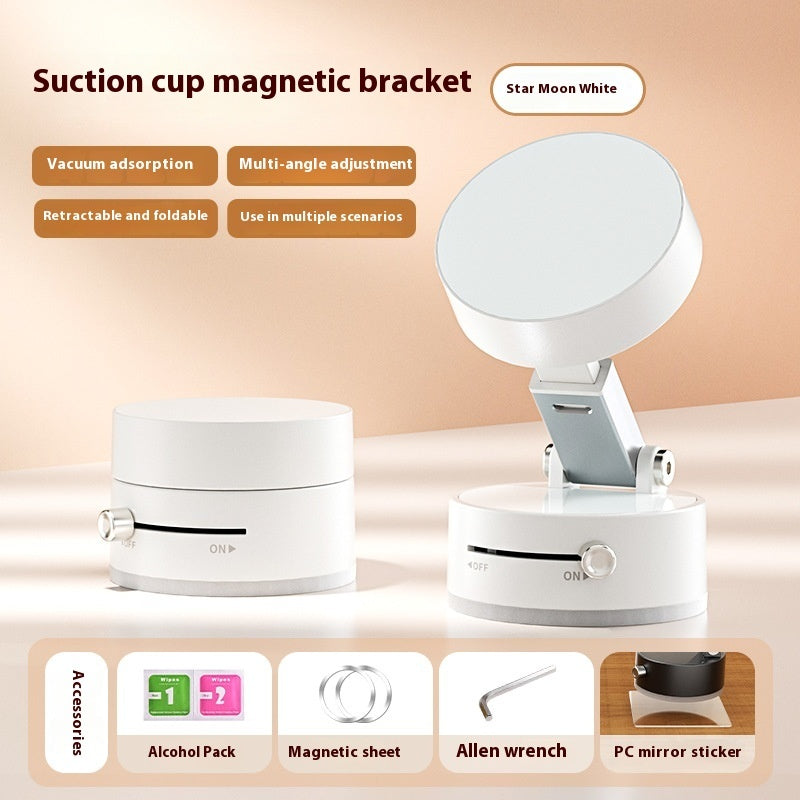 Foldable Magnetic Car Phone Holder – Strong Suction Cup Mount for Hands-Free Navigation