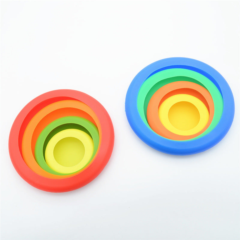 4-Piece Silicone Food Cover Set – Reusable Fruit & Vegetable Lids for Fresh Kitchen Storage