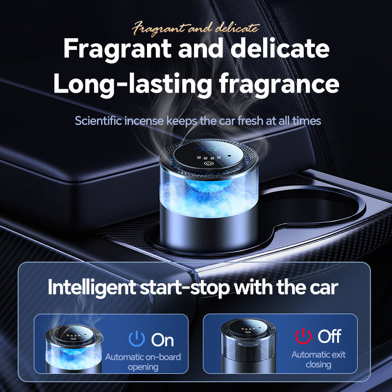 Car Cloud Mist Aromatherapy Diffuser – Natural Fragrance Air Freshener & Decorative Humidifier for Cars, Trucks, RVs