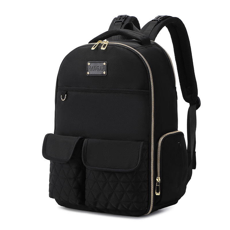 Large Capacity Mummy Diaper Bag Backpack – Multi-Pocket Baby Travel Organizer for Moms & Dads