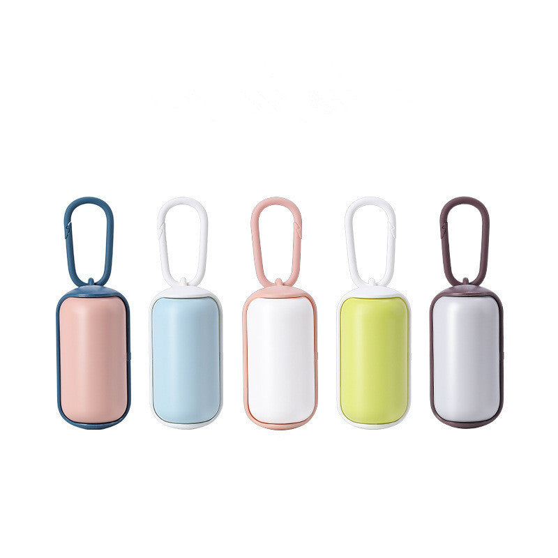 Portable Pet Poop Bag Dispenser – Dog & Cat Waste Bag Holder for Walks