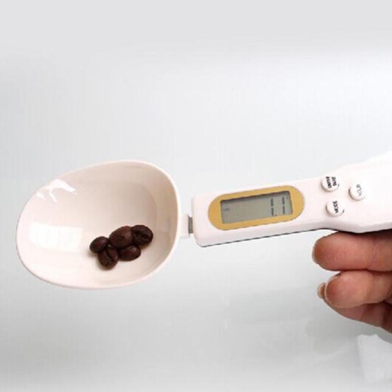 LCD Digital Measuring Spoon Scale – Precise Electronic Food & Coffee Weight Scale for Kitchen Use