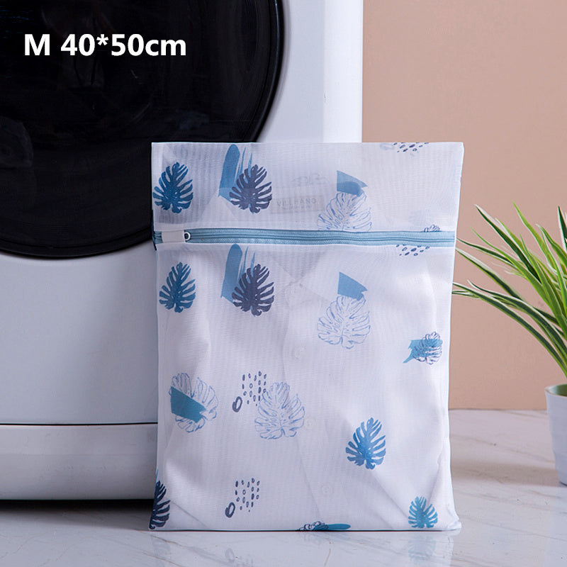 Printed Polyester Mesh Laundry Bag – Durable Breathable Wash Bag for Clothes