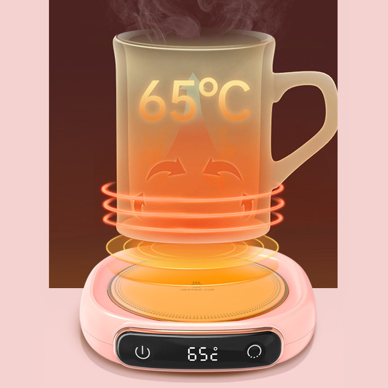 Smart Coffee Mug Warmer – USB Heating Coaster with Constant Temperature Control for Home & Office