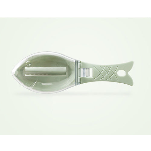 Fish Scale Remover Brush – Quick Scraping Fish Scaler with Grater & Skin Peeling Tool for Easy Cleaning