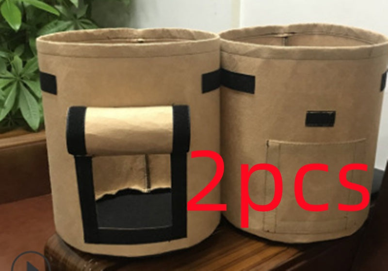 Breathable Vegetable Grow Bag – Reusable Planting Container for Potatoes, Tomatoes & Root Crops