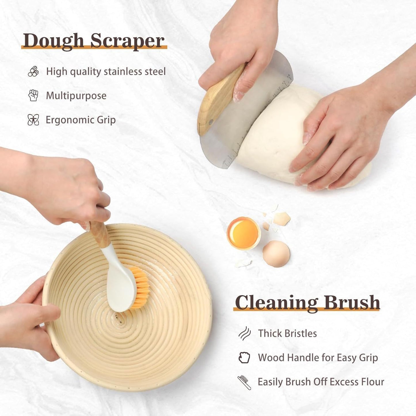 Bread Baking Tool Set – Complete DIY Supplies Kit for Home Bakers