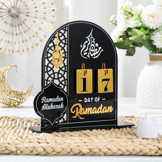 Ramadan Countdown Calendar - Eid Mubarak Home Decoration