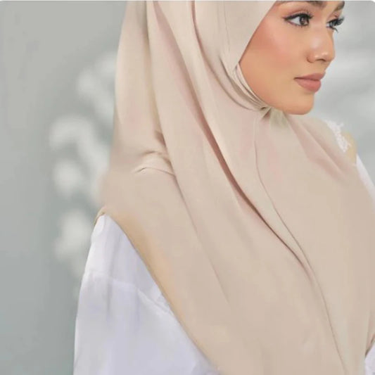 Modal Hijab Scarf - Instant Head Wrap for Women