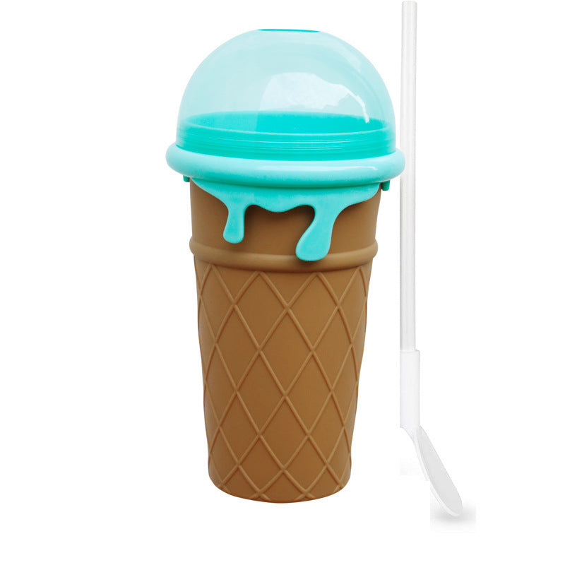 500ml Magic Slushy Maker Cup – Quick-Freeze Squeeze Cup for Homemade Smoothies, Juices & Ice Cream