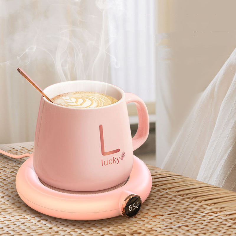 Smart Coffee Mug Warmer – USB Heating Coaster with Constant Temperature Control for Home & Office
