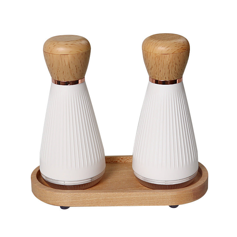 Salt & Pepper Grinder Set – Adjustable Ceramic Mills for Fresh Seasoning