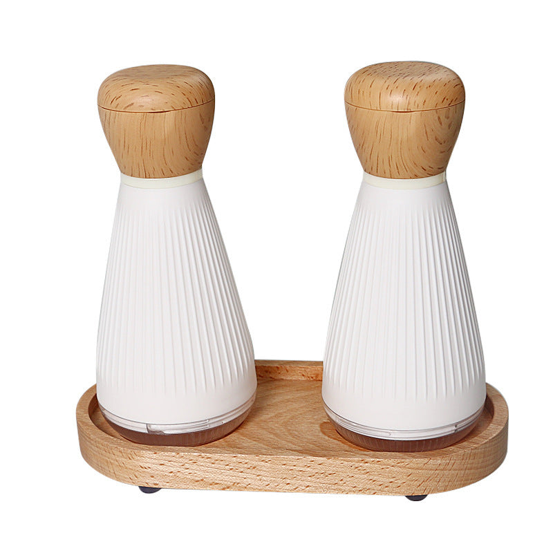 Salt & Pepper Grinder Set – Adjustable Ceramic Mills for Fresh Seasoning