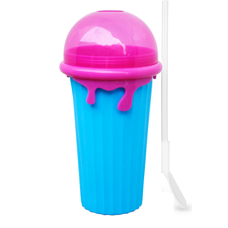 500ml Magic Slushy Maker Cup – Quick-Freeze Squeeze Cup for Homemade Smoothies, Juices & Ice Cream