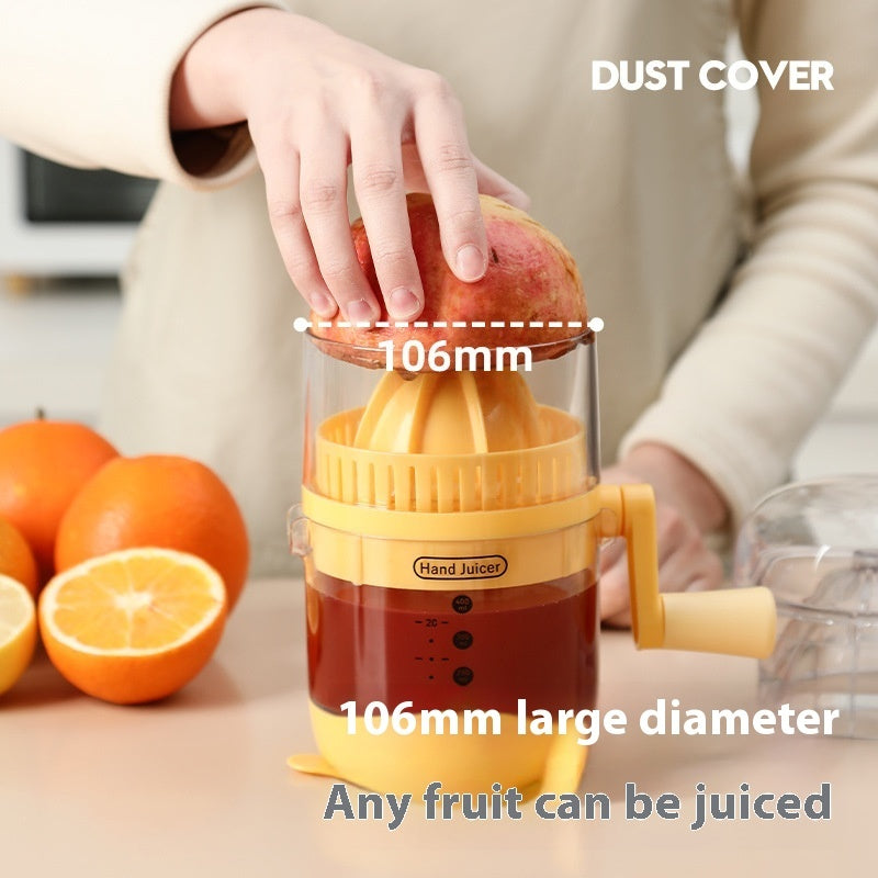 Manual Citrus Juicer – Multifunctional Home Juice Extractor for Oranges, Lemons & Fruits