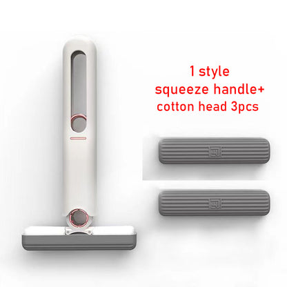 Mini Sponge Squeeze Mop – Portable Floor & Glass Cleaner for Home, Car, Desk, and Windows