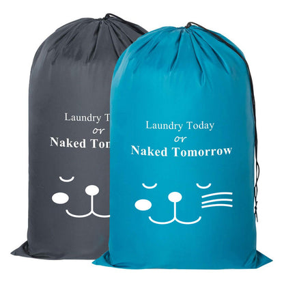 Waterproof Travel Laundry Bag – Fashionable Foldable Clothes Organizer for Hotel & Home Use