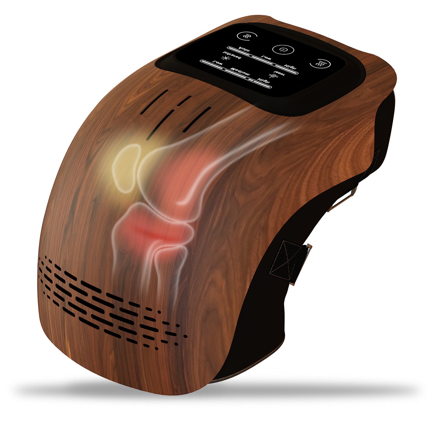 Rechargeable Electric Knee Massager – Heating, Infrared, Vibration & Kneading Therapy for Pain Relief