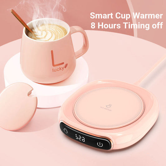 Smart Coffee Mug Warmer – USB Heating Coaster with Constant Temperature Control for Home & Office