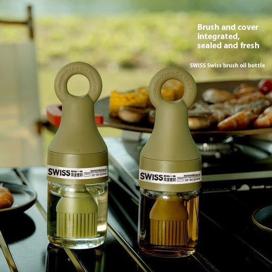 Strong Seal Silicone Oil Brush – Lint-Free BBQ & Kitchen Basting Tool for Household Use
