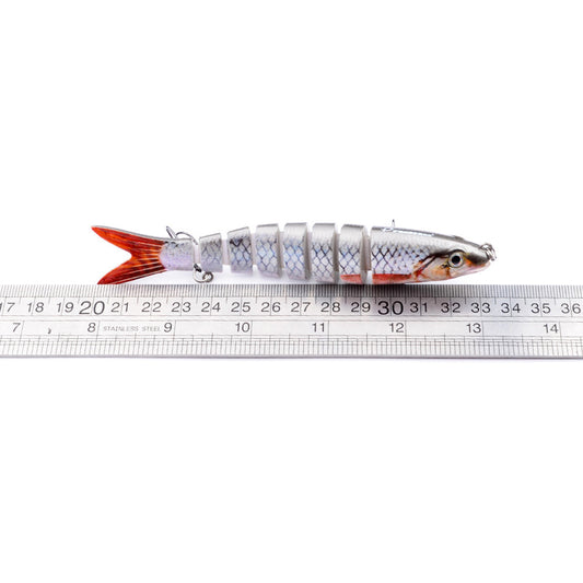 Multi-Jointed Pike Fishing Lures – Realistic Hard Bait for Trolling & Carp Fishing