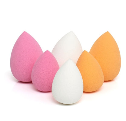Wet & Dry Makeup Sponge – Water Drop Beauty Blender Puff for Foundation & Blending