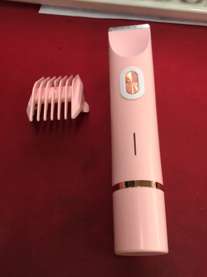 2-in-1 Women's Electric Hair Remover – Double Head Wet & Dry Shaver for Body and Bikini Line