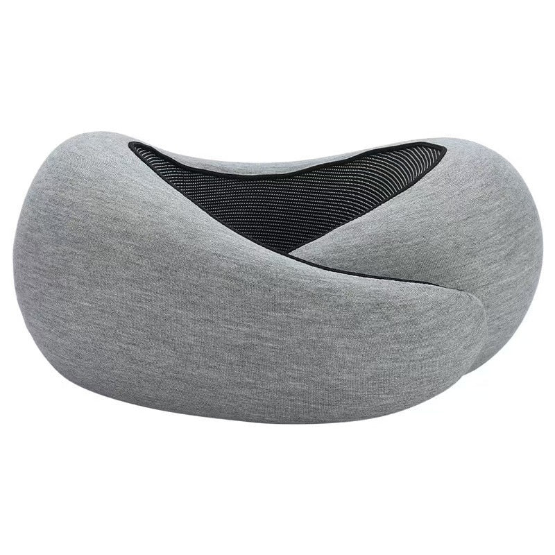 Soft Memory Foam Travel Neck Pillow – Adjustable U-Shape Support for Plane, Car & Office Naps