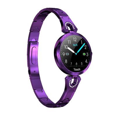 Women's Waterproof Smartwatch – Fashionable Fitness Tracker with Heart Rate Monitor & Sports Modes