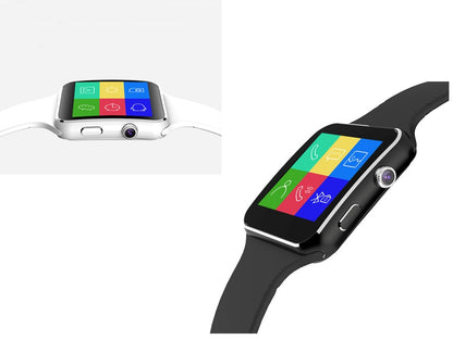 Luxury 1.54'' Bluetooth Smartwatch – Touchscreen SIM Card Phone Watch with Camera, Fitness Tracker & Social App Support